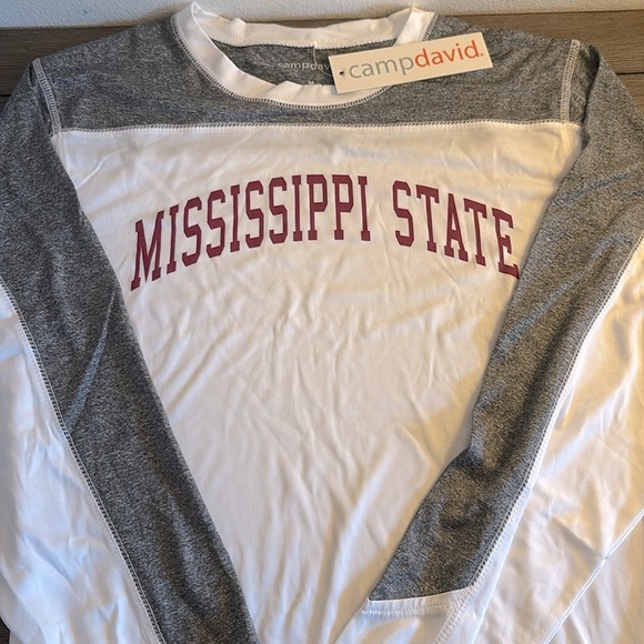 NWT [Camp David] Mississippi State Long-Sleeve Performance Wear Shirt Men’s Sz M - Picture 3 of 10